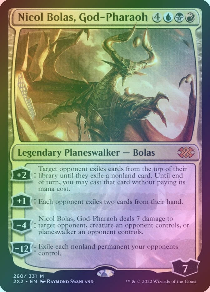 Nicol Bolas, God-Pharaoh (2X2) (260) / Foil