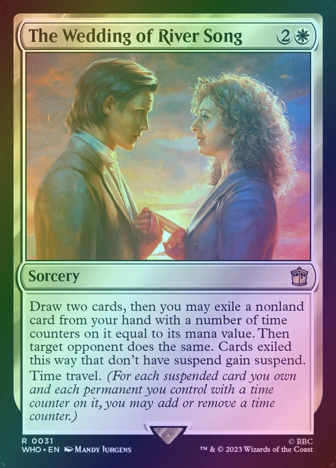 The Wedding of River Song (WHO) (31) / Foil