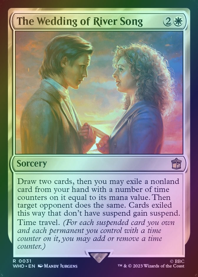 The Wedding of River Song (WHO) (31) / Foil