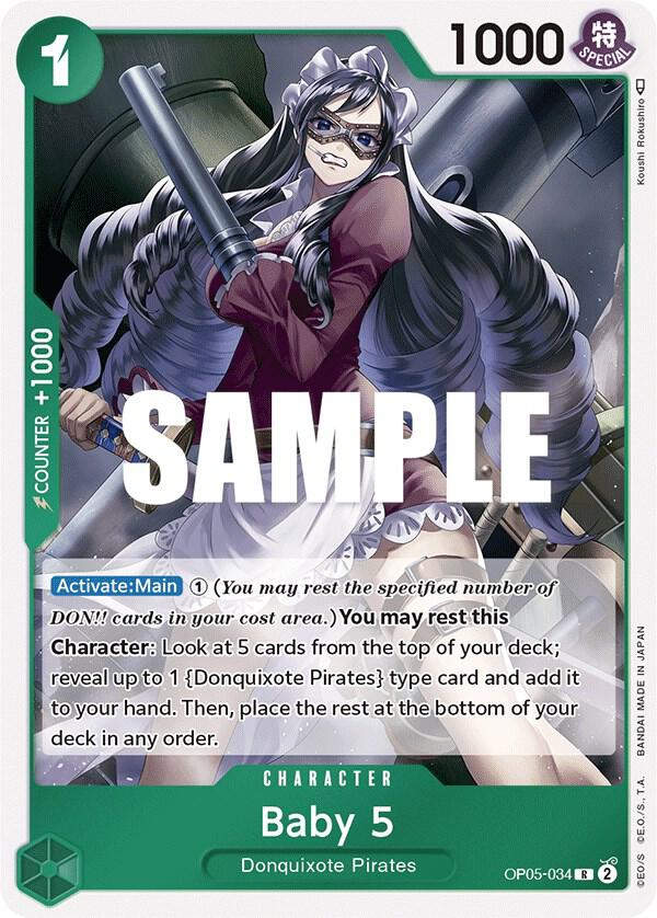 Baby 5 (034) (OP05-034) / Foil