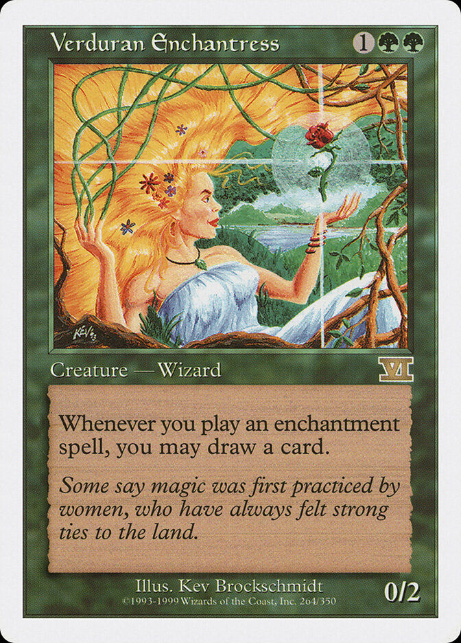 Verduran Enchantress (6ED) (264)
