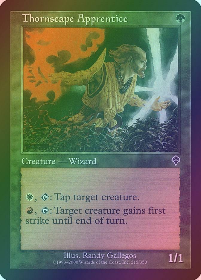 Thornscape Apprentice (INV) (215) / Foil