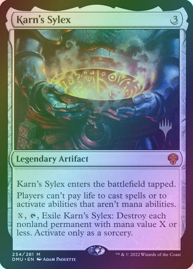 Karn's Sylex (PDMU) (234p) / Foil