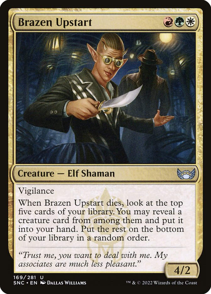 Brazen Upstart (SNC) (169)
