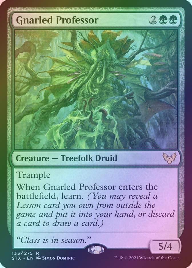 Gnarled Professor (STX) (133) / Foil