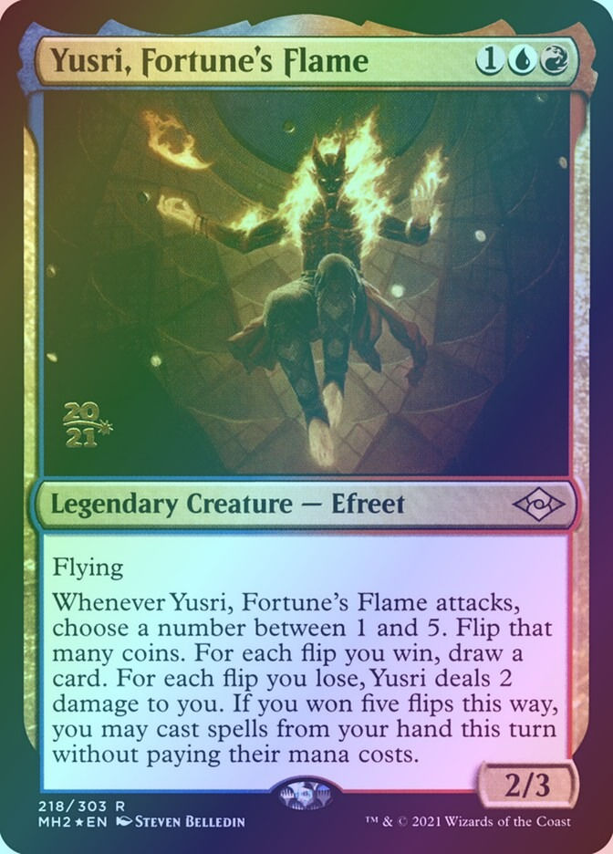 Yusri, Fortune's Flame (PMH2) (218s) / Foil