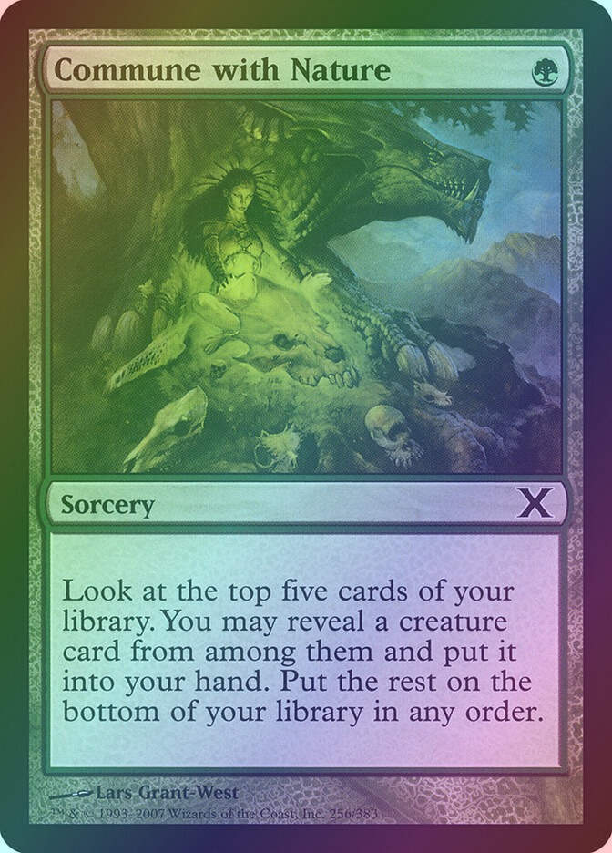 Commune with Nature (10E) (256) / Foil