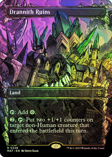 Drannith Ruins (MAT) / Showcase / Foil