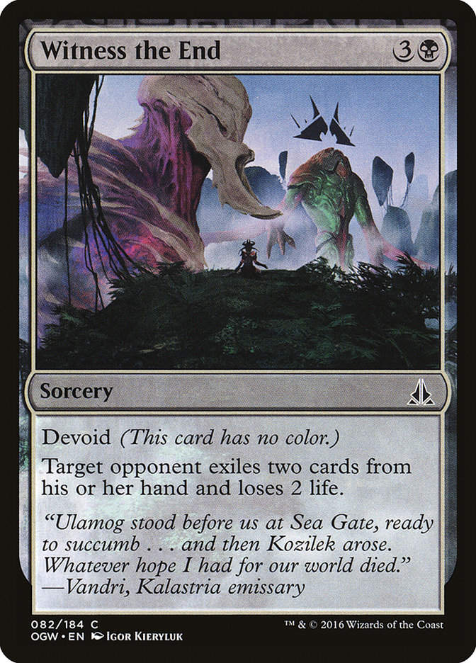 Witness the End (OGW) (82)