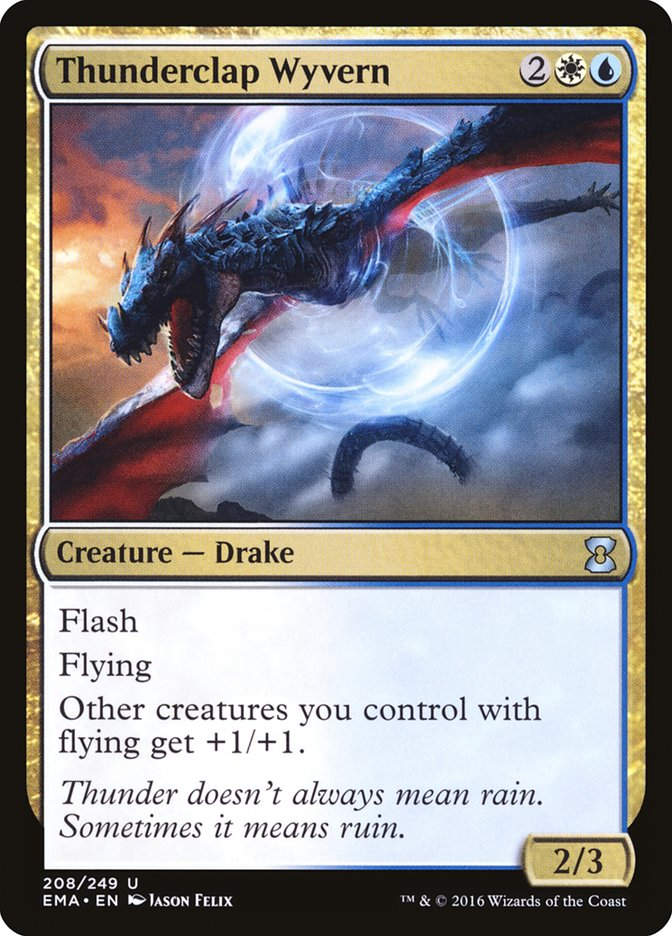 Thunderclap Wyvern (ema)