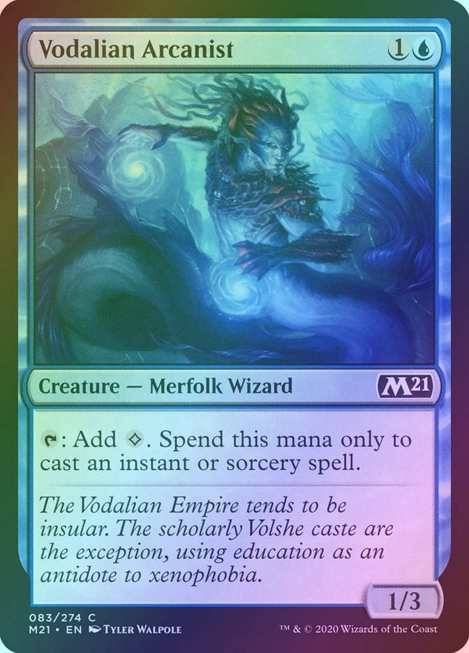 Vodalian Arcanist (M21) (83) / Foil