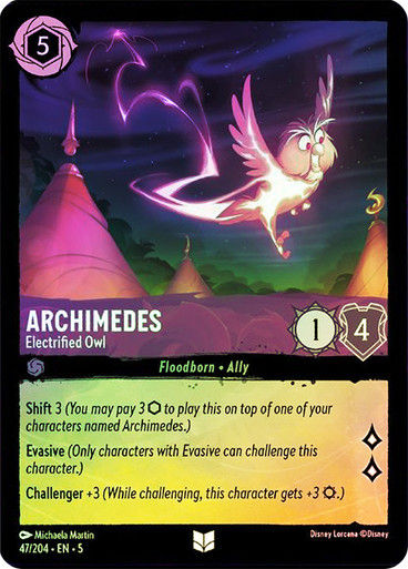Archimedes - Electrified Owl (LOR_SHS) / Foil