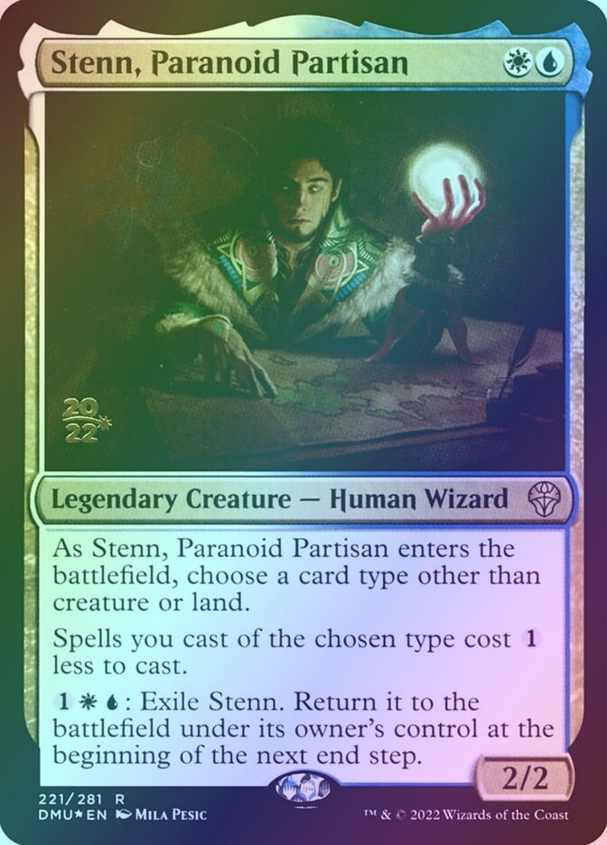 Stenn, Paranoid Partisan (PDMU) (221s) / Foil