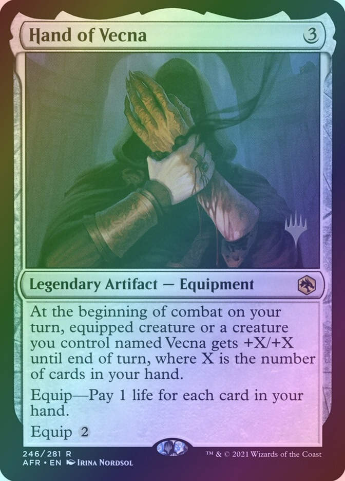 Hand of Vecna (PAFR) (246p) / Foil