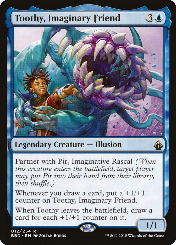Toothy, Imaginary Friend (BBD) (12) / Foil