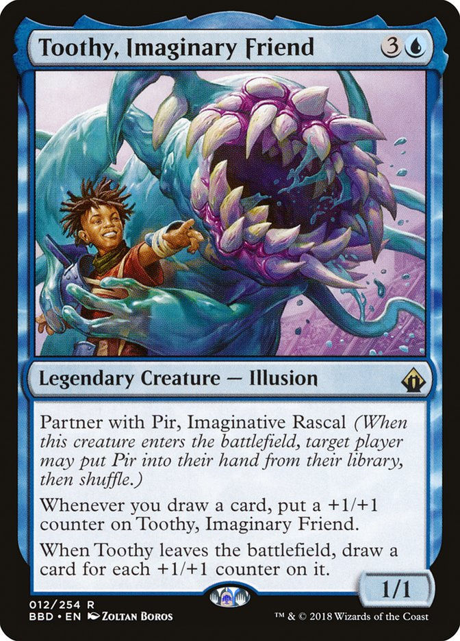 Toothy, Imaginary Friend (BBD) (12) / Foil