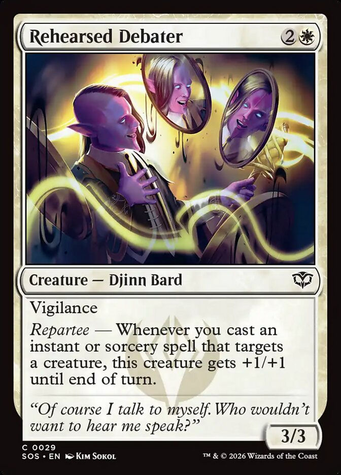 Rehearsed Debater (SOS) (29)
