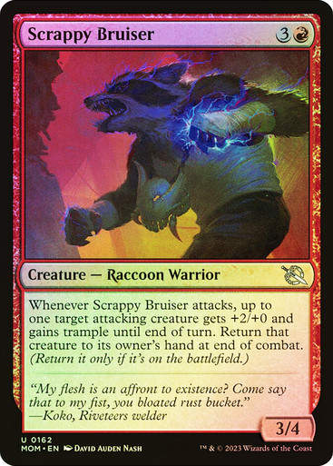 Scrappy Bruiser (mom) / Foil