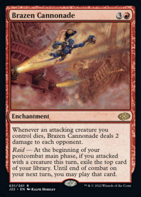 Brazen Cannonade (J22))