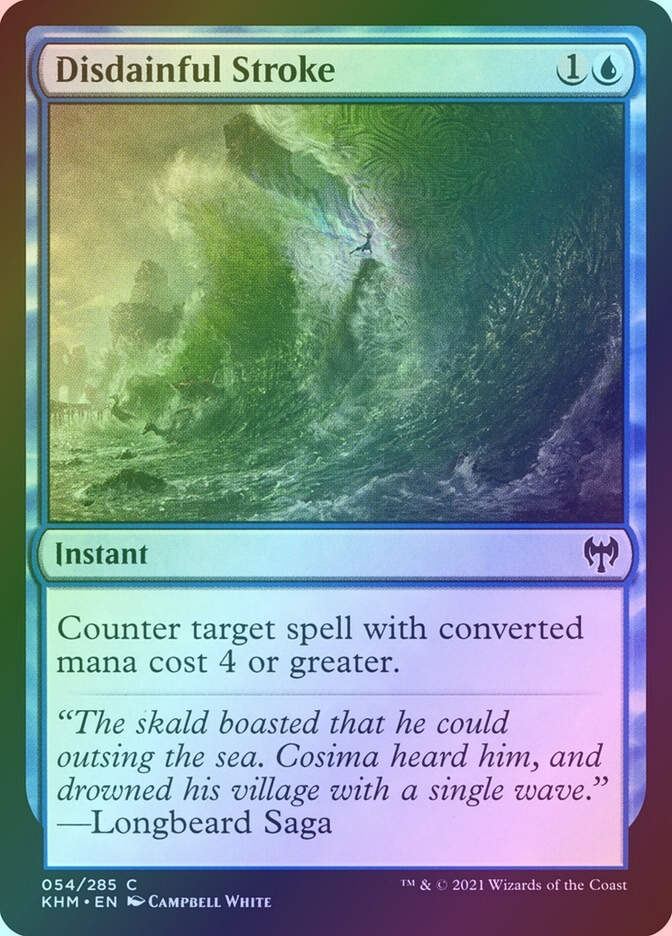 Disdainful Stroke (KHM) (54) / Foil