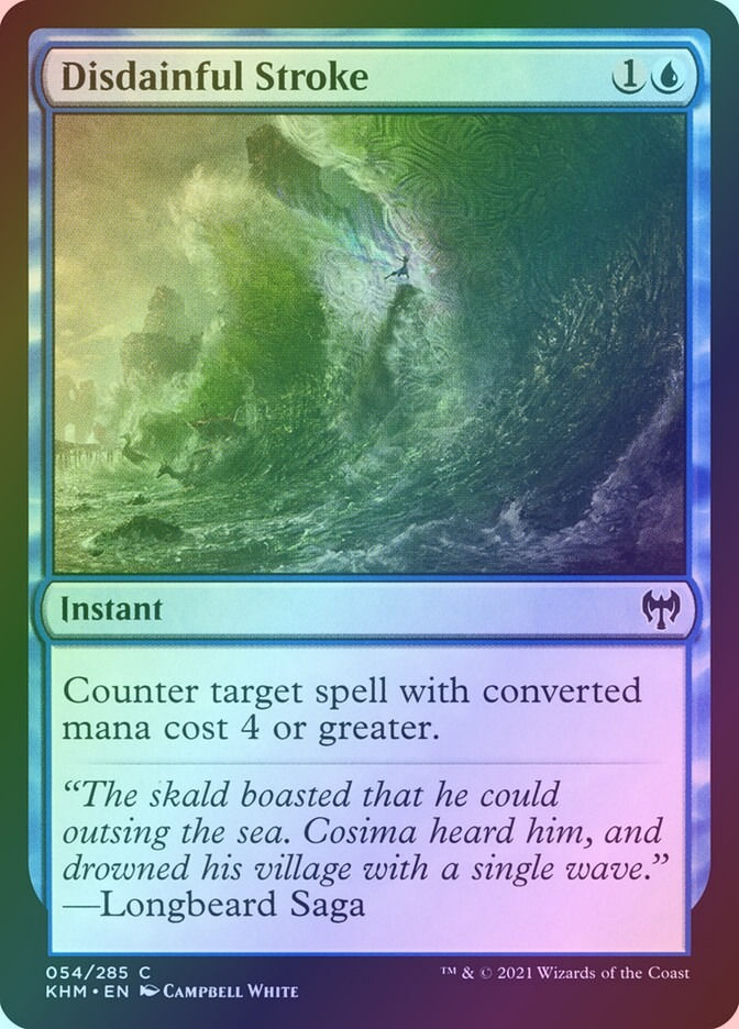 Disdainful Stroke (KHM) (54) / Foil