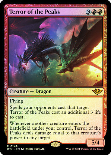 Terror of the Peaks (otj) (149) / Foil