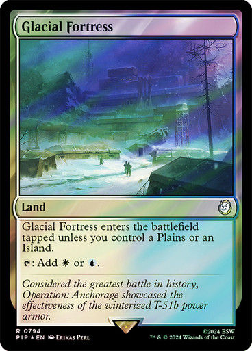 Glacial Fortress (pip) (794) / Surge Foil
