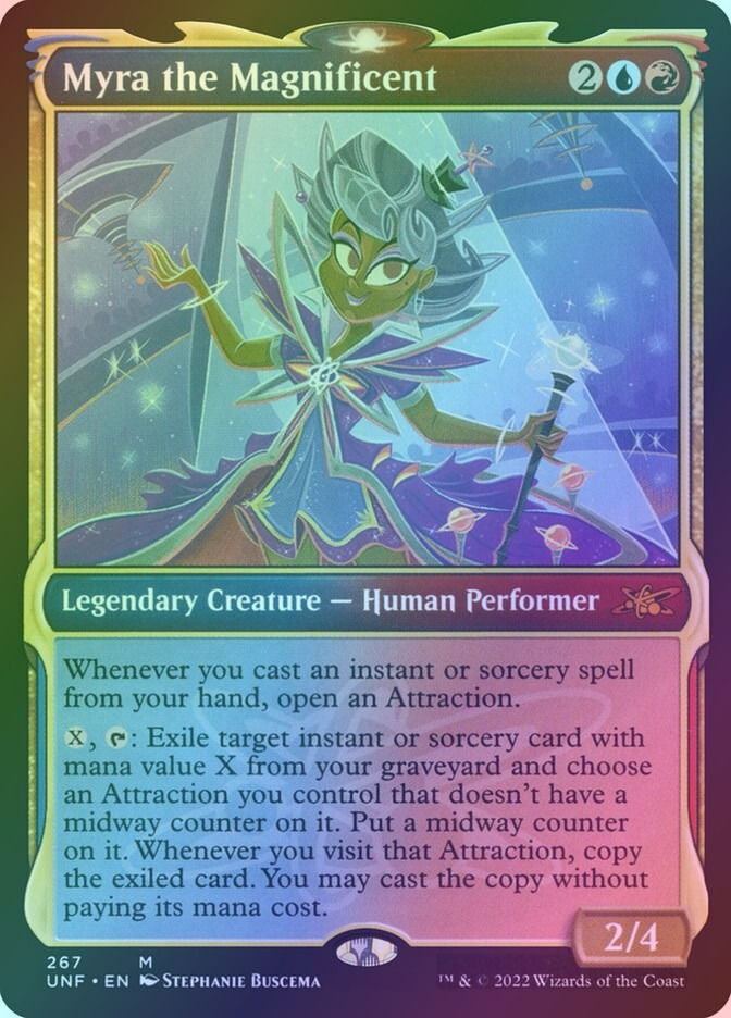 Myra the Magnificent (UNF) (267) / Showcase / Foil