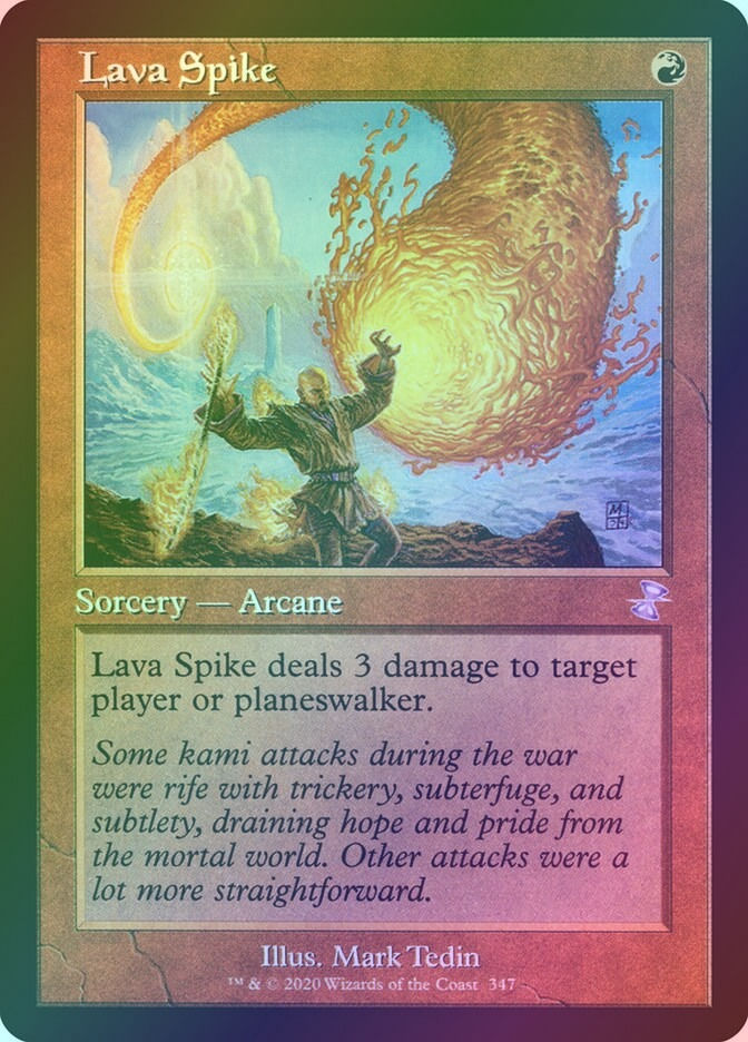 Lava Spike (TSR) (347) / Foil