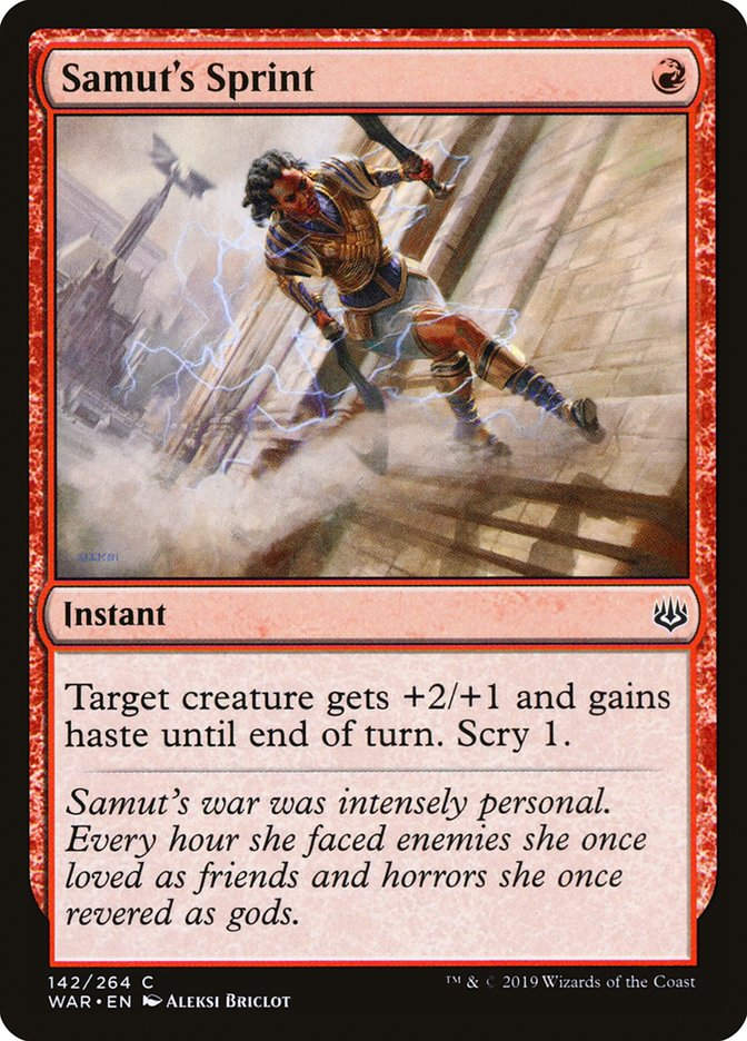 Samut's Sprint (WAR) (142)