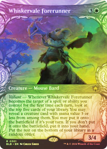 Whiskervale Forerunner (blb) (301) / Showcase Foil