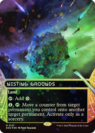 Nesting Grounds (EOS) (121) / Borderless Galaxy Foil