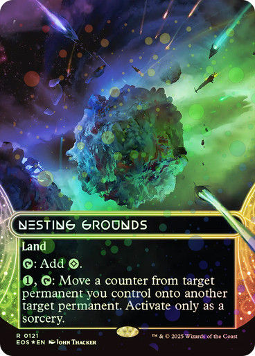 Nesting Grounds (EOS) (121) / Borderless Galaxy Foil