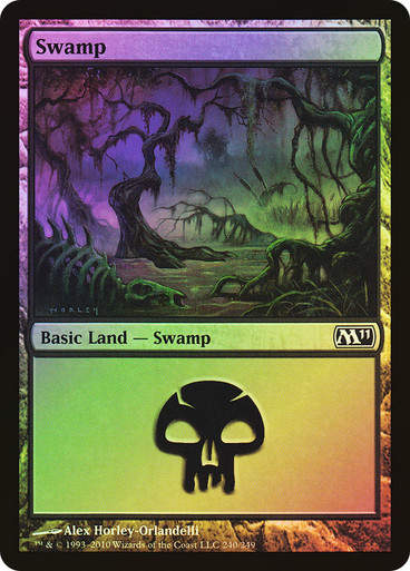 Swamp (240) (M11) / Foil