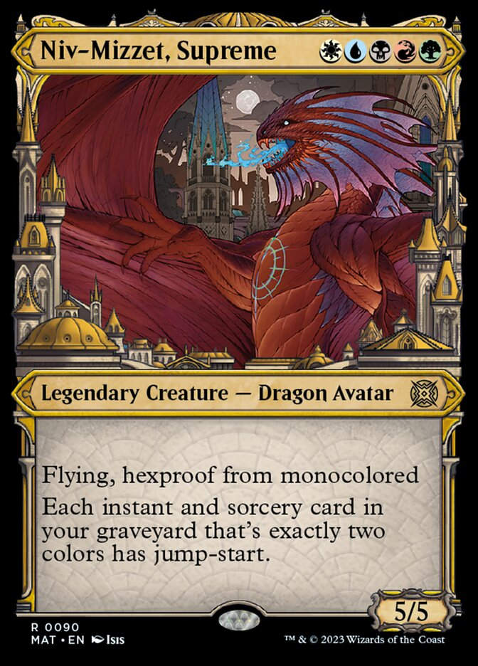 Niv-Mizzet, Supreme (MAT) / Showcase