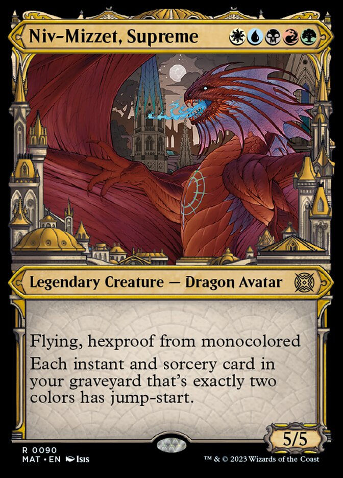 Niv-Mizzet, Supreme (MAT) / Showcase
