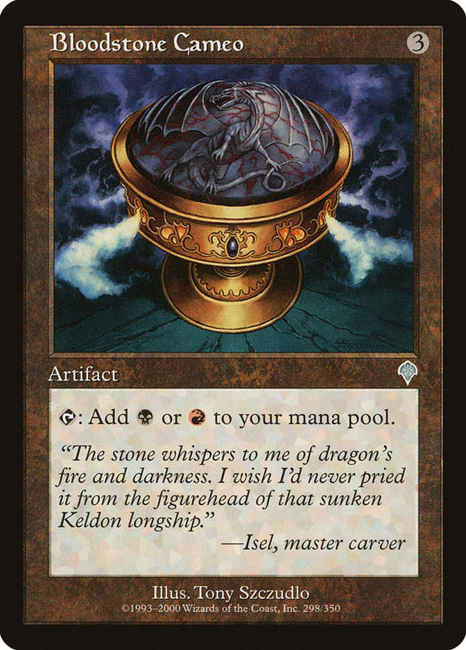 Bloodstone Cameo (INV) (298)