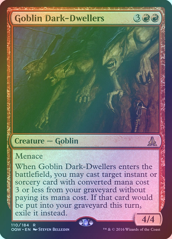 Goblin Dark-Dwellers (OGW) (110) / Foil