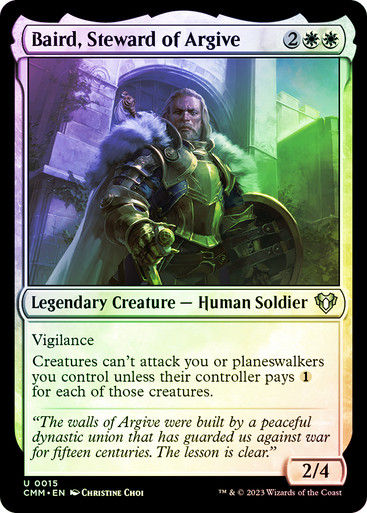 Baird, Steward of Argive (cmm) / Foil