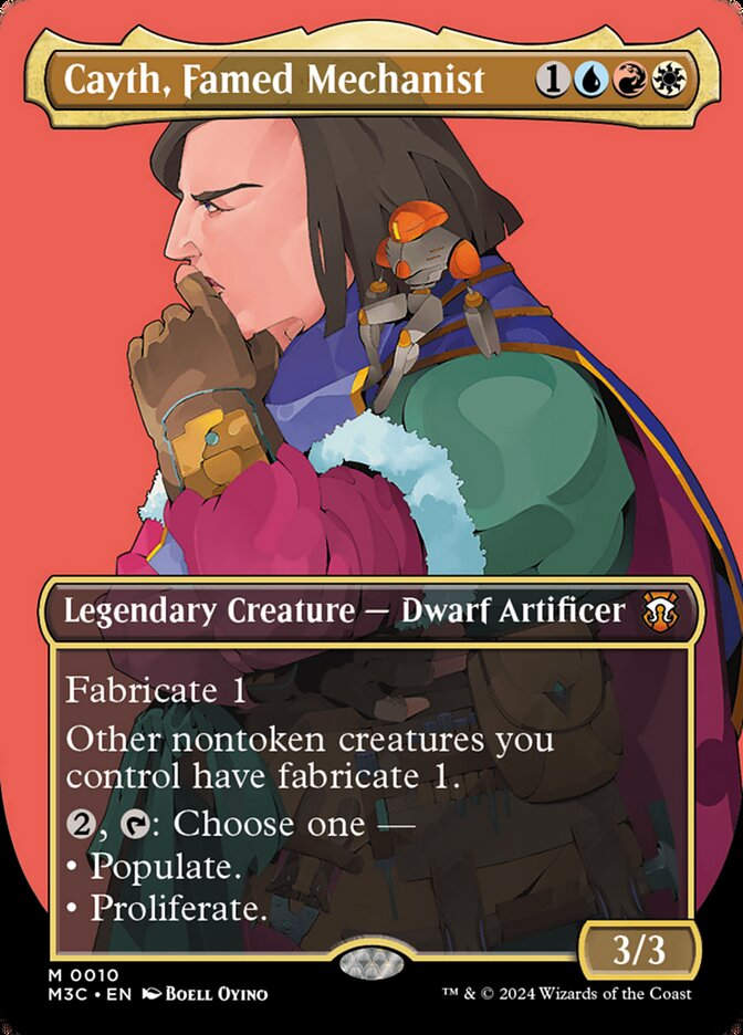 Cayth, Famed Mechanist (m3c) (10) / Borderless