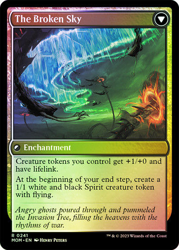 Invasion of Tolvada // The Broken Sky (mom) / Foil — cara 2 de 2