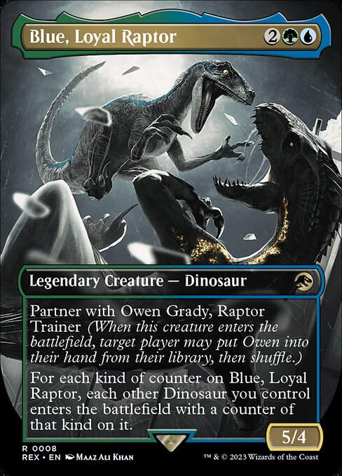 Blue, Loyal Raptor (rex)
