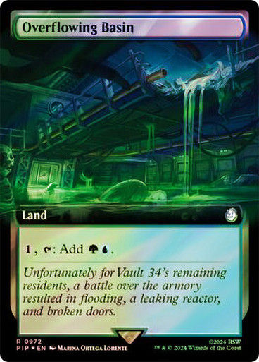 Overflowing Basin (pip) (972) / Extended Surge Foil