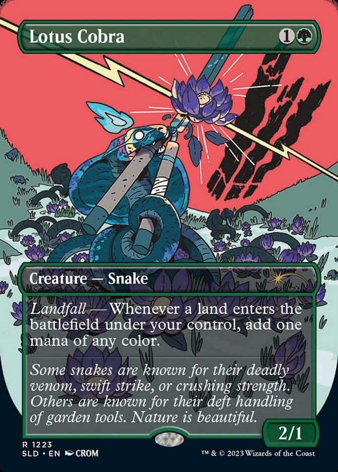 Lotus Cobra (SLD) (1223) / Borderless