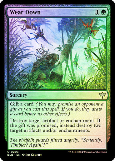 Wear Down (blb) (203) / Foil