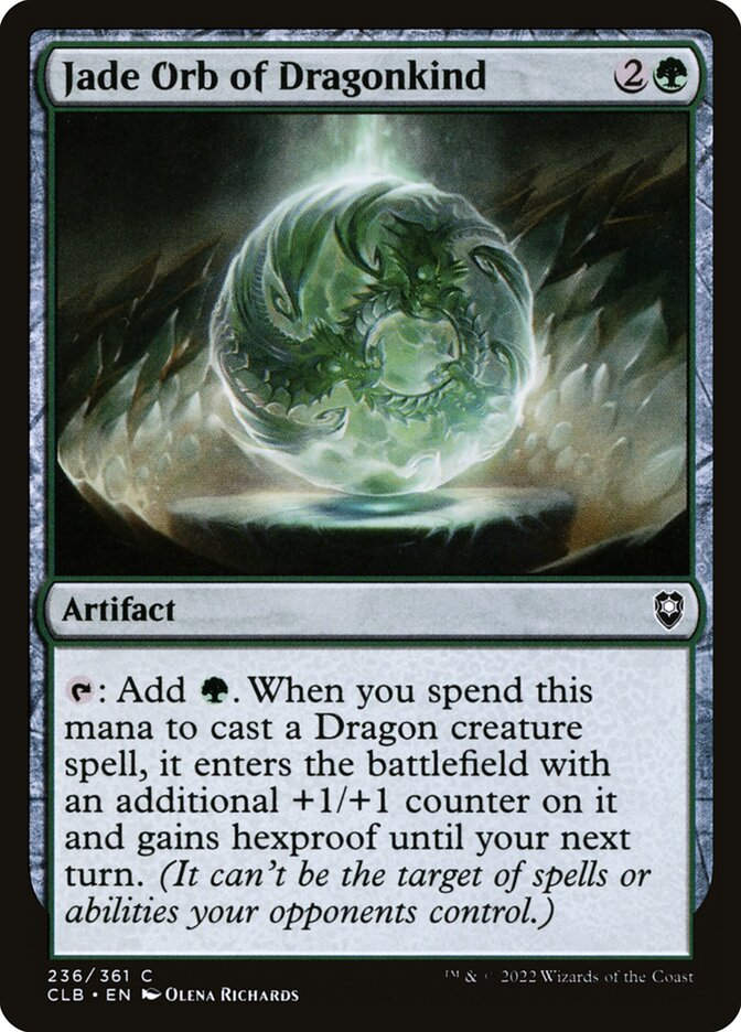 Jade Orb of Dragonkind (CLB) (236)