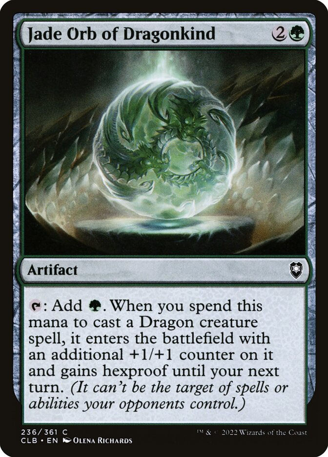 Jade Orb of Dragonkind (CLB) (236)