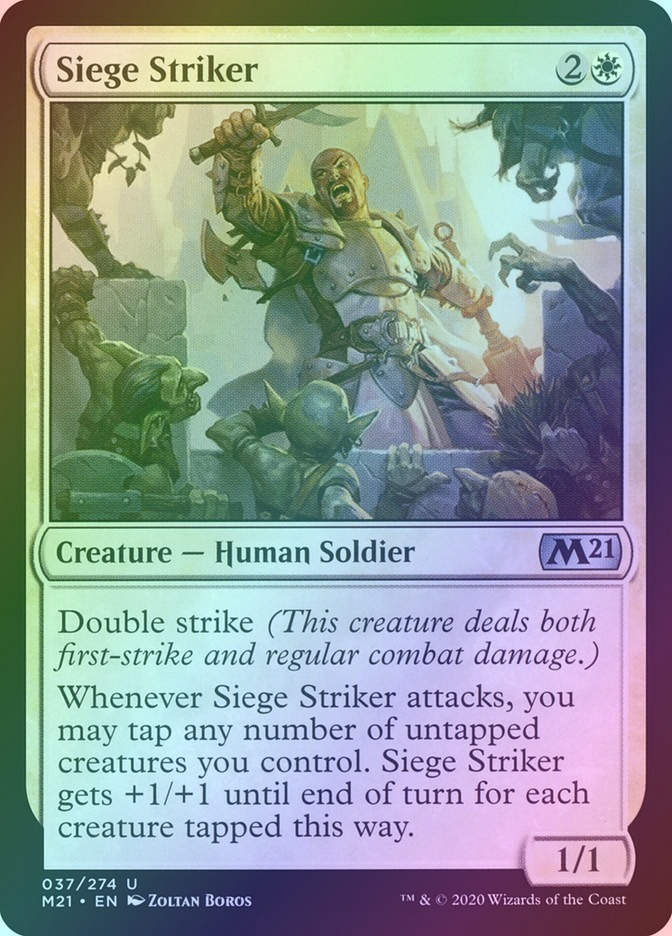 Siege Striker (M21) (37) / Foil