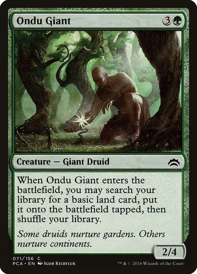 Ondu Giant (pca)