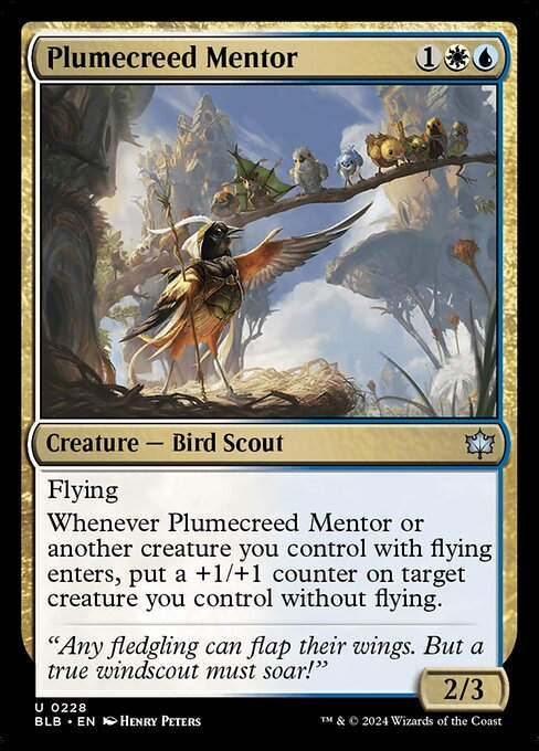 Plumecreed Mentor (blb) (228)